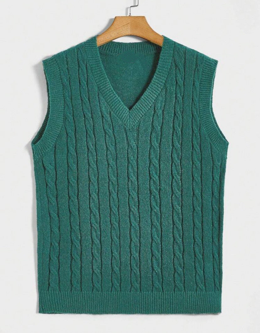 Esmay Knit Top - Fir Green