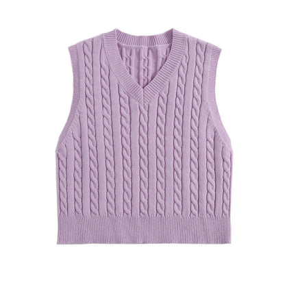 Esmay Knit Top - Lilac
