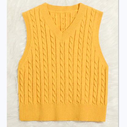 Esmay Knit Top - Yellow