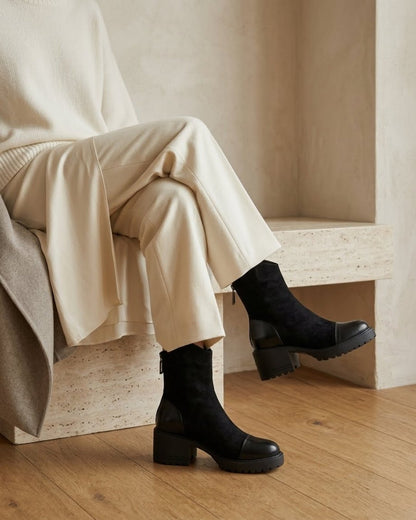Eudora Suede Ankle Boots