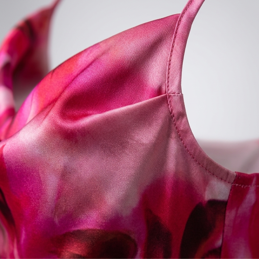 Freya Satin Maxi Dress