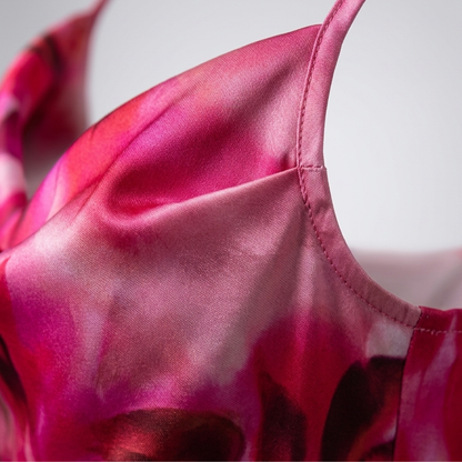 Freya Satin Maxi Dress