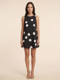 Black Polka Dot