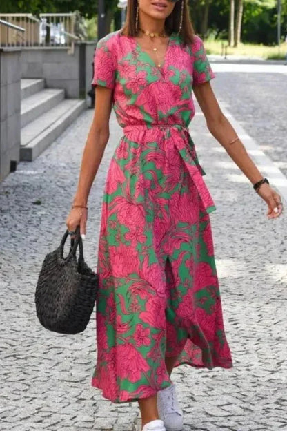 Genevieve Wrap Midi Dress