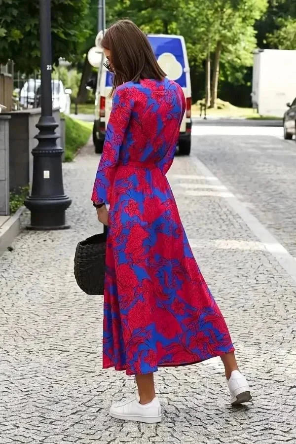 Genevieve Wrap Midi Dress