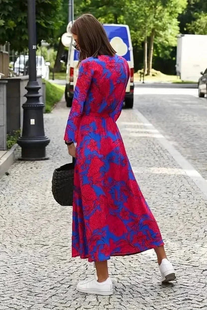 Genevieve Wrap Midi Dress