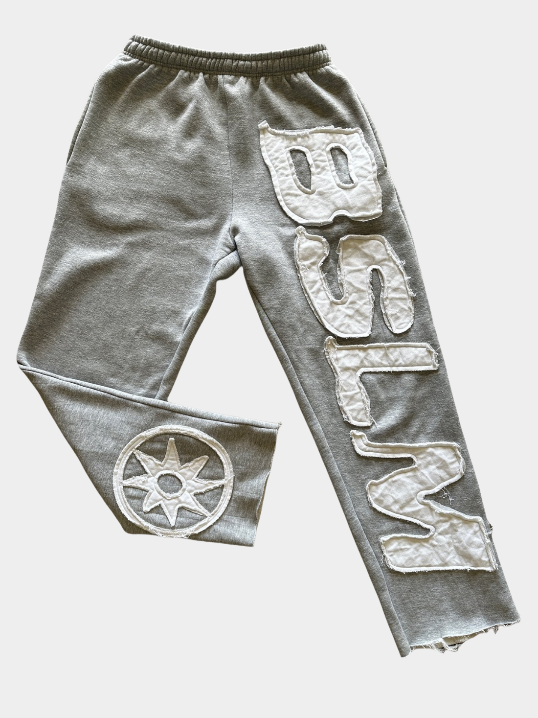 Gisella Top Stitch Pants - Gray