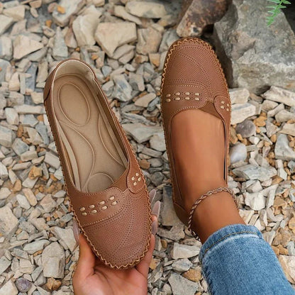 Giuliana Perforated Loafers
