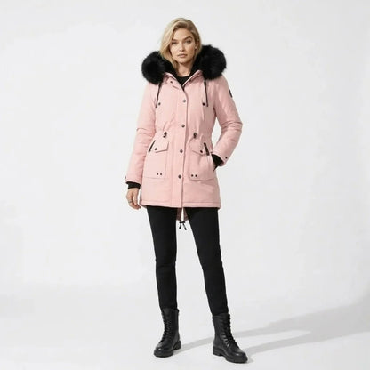 Hailey Faux Hooded Parka Jacket