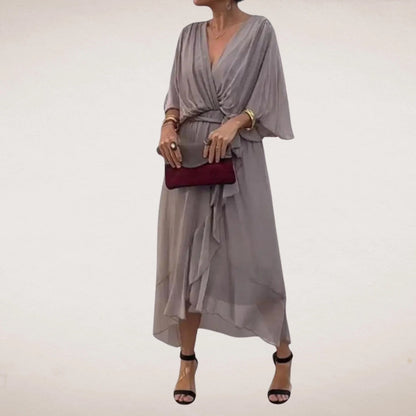 Halle Wrap Midi Dress