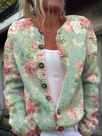 Mint Rose Floral