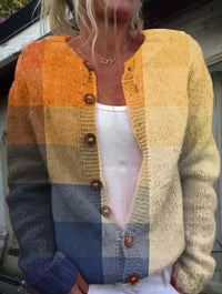 Orange and Navy Color Block
