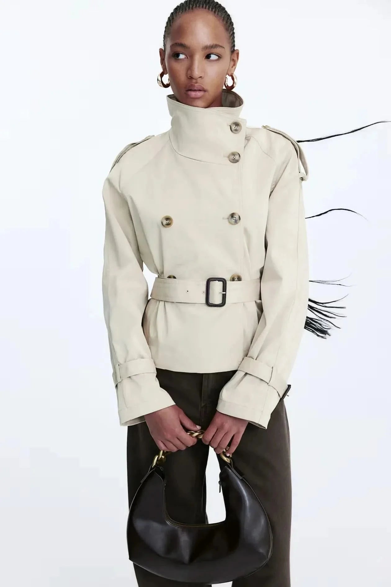 Ivy Short Trench Coat
