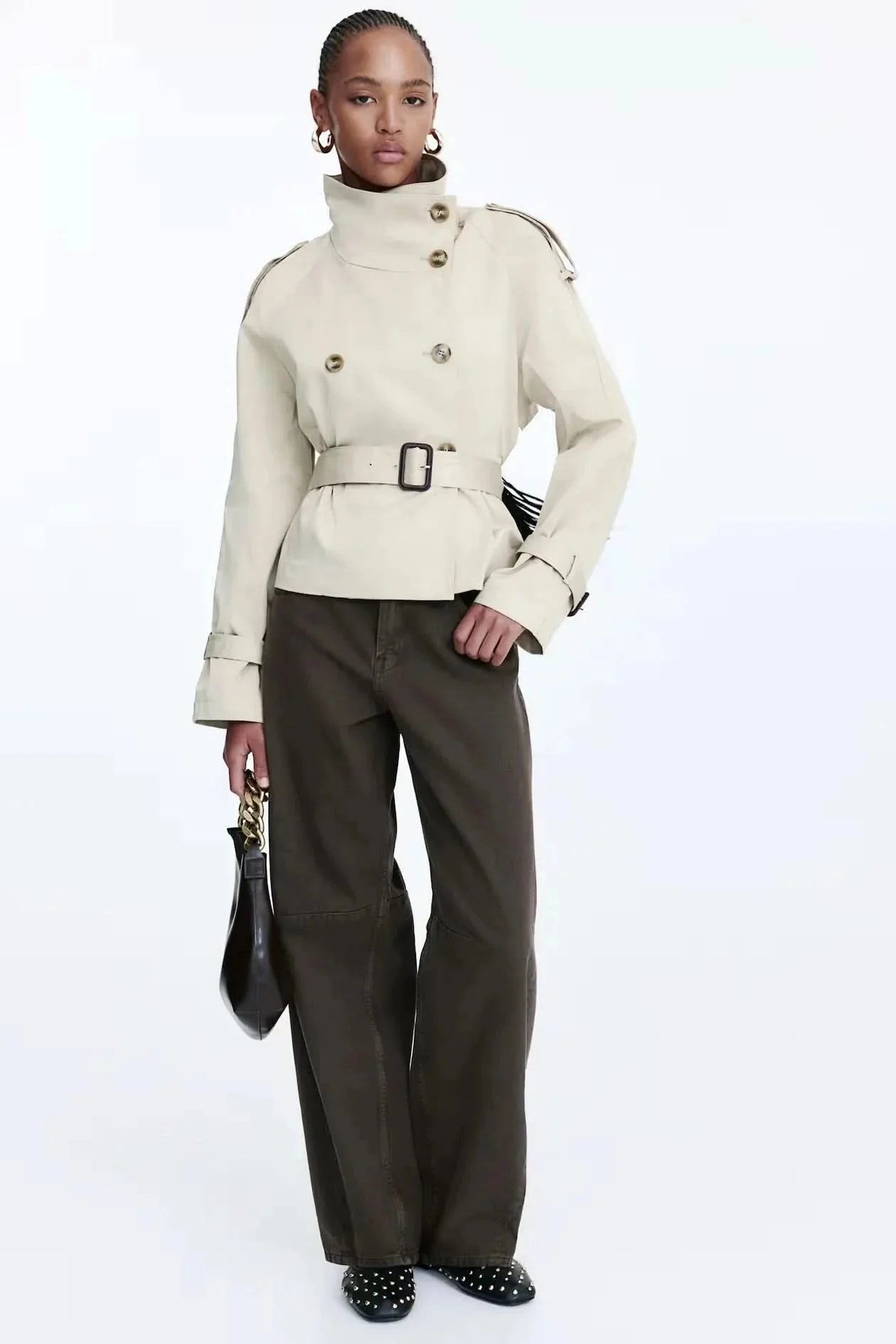 Ivy Short Trench Coat
