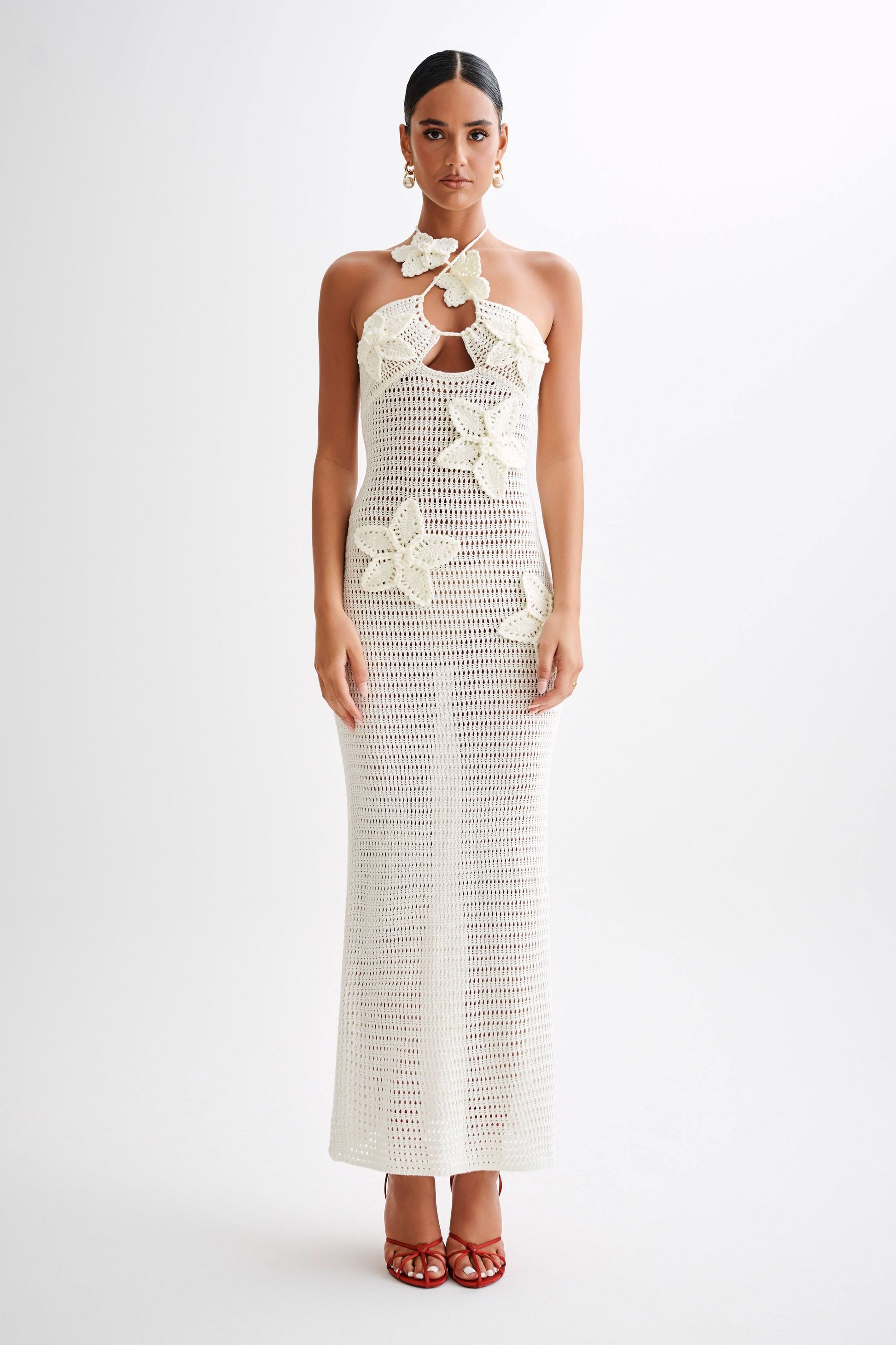 Kyla Crochet Maxi Dress