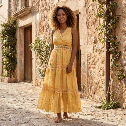 Laurel Lace Maxi Dress