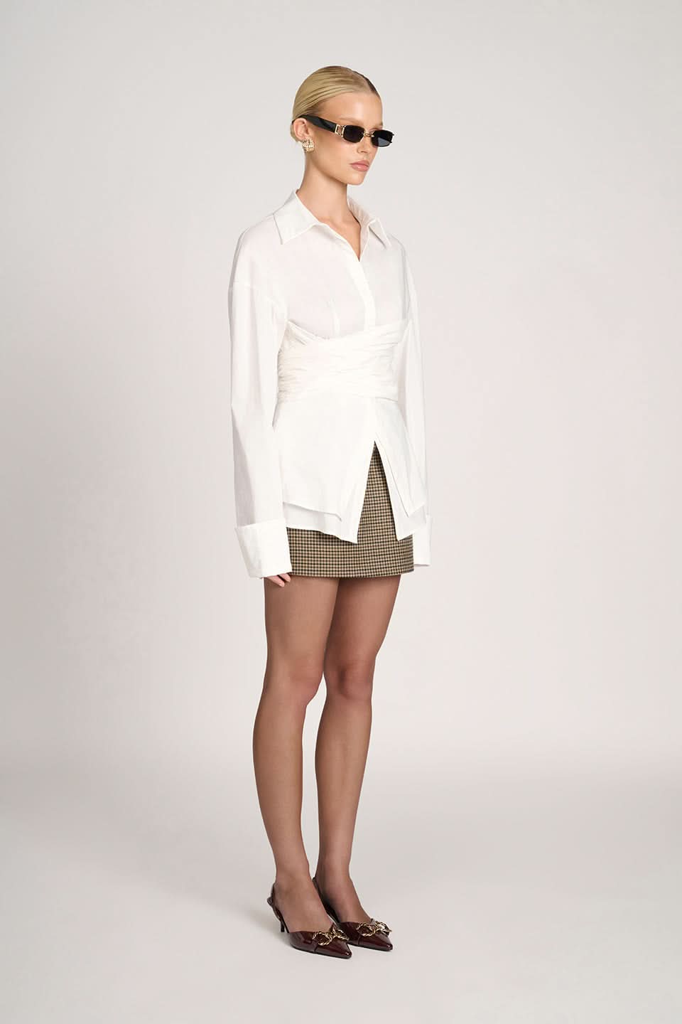 Liora Sinched Blouse