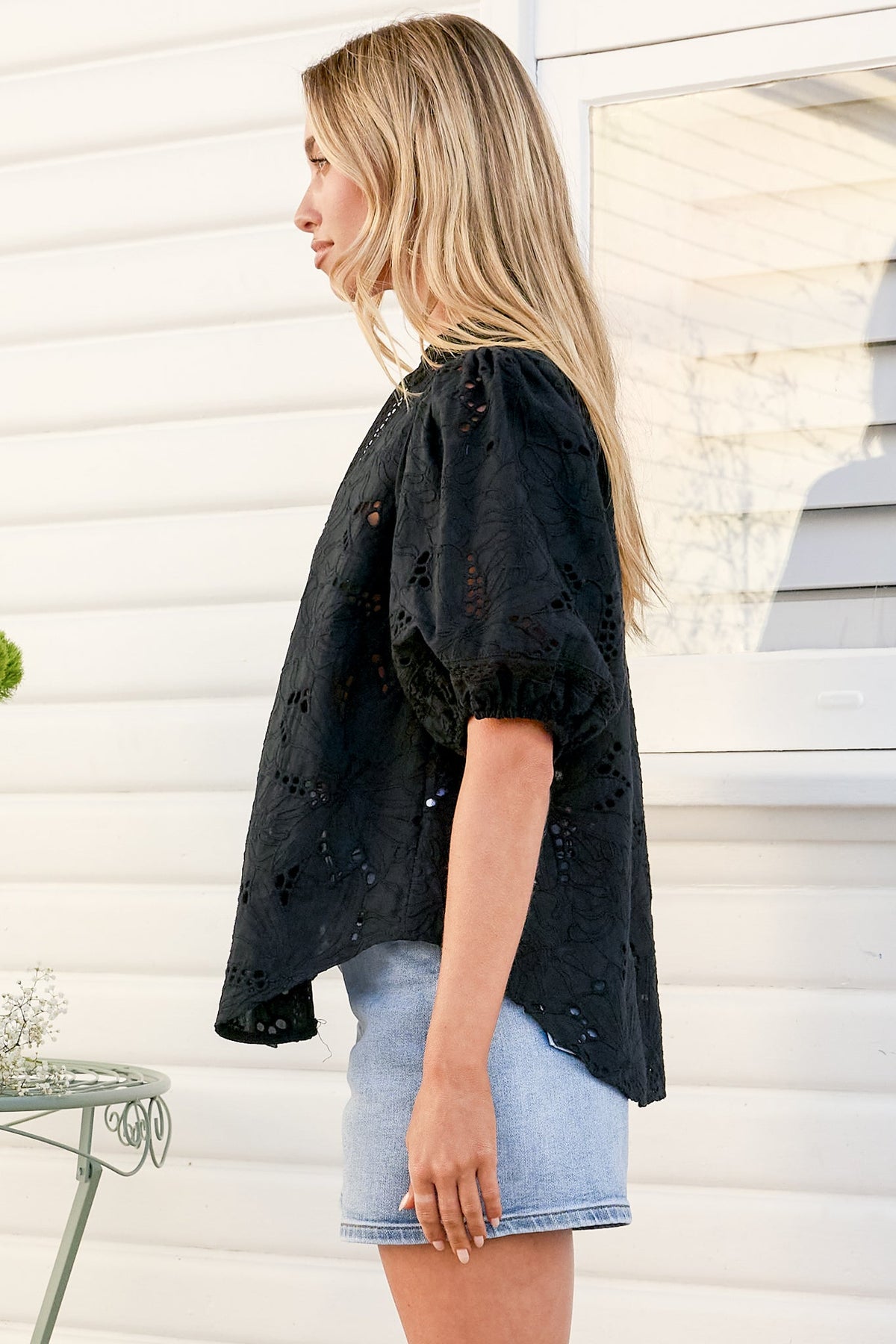 Ludovica Embroidered Top