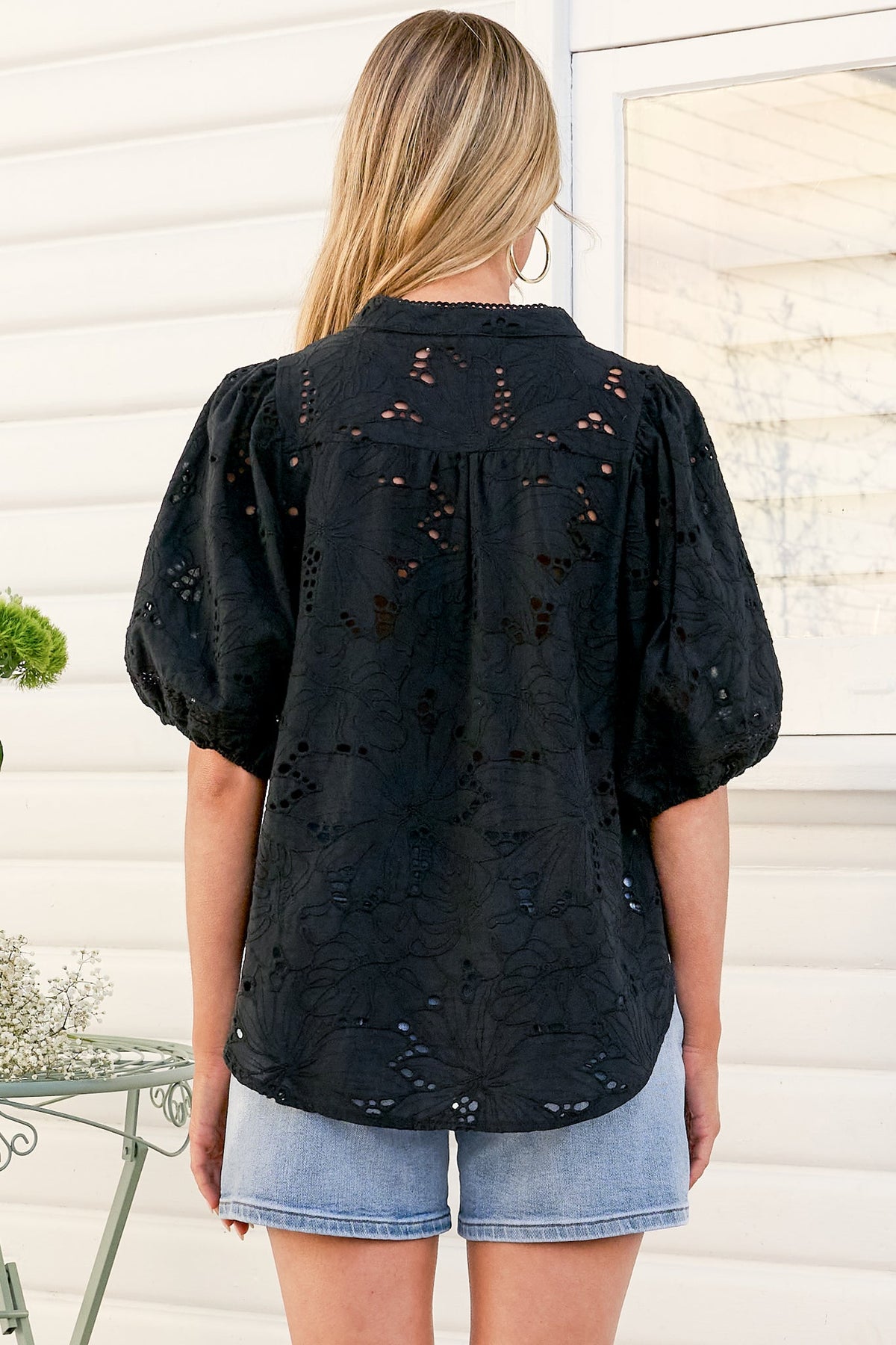 Ludovica Embroidered Top