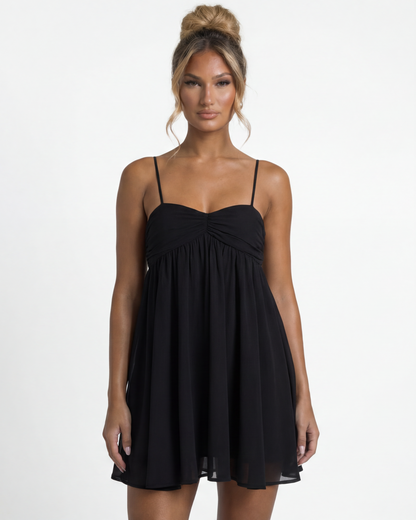 Margarita Mini Dress - Black