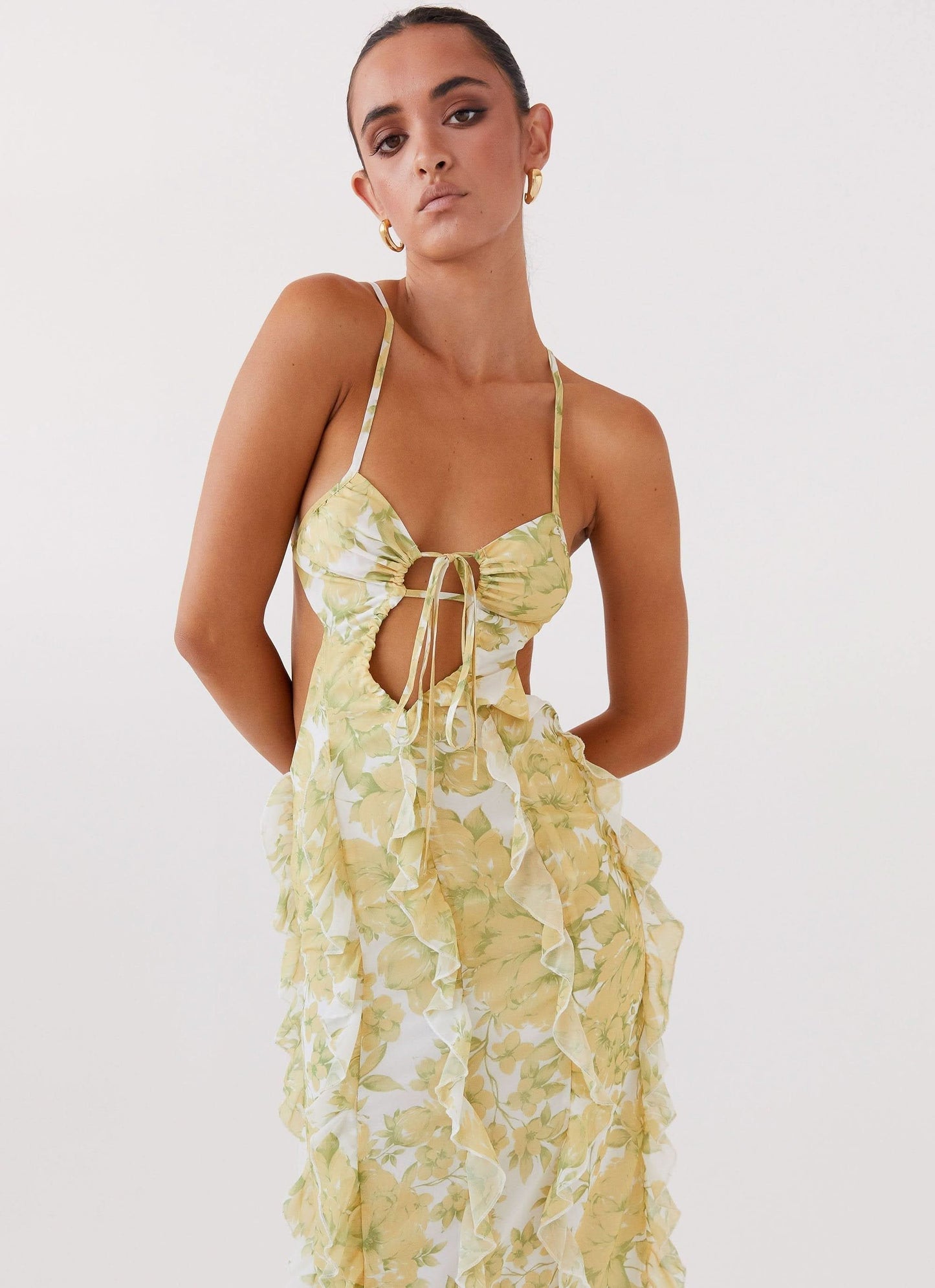 Marly Ruffle Maxi Dress