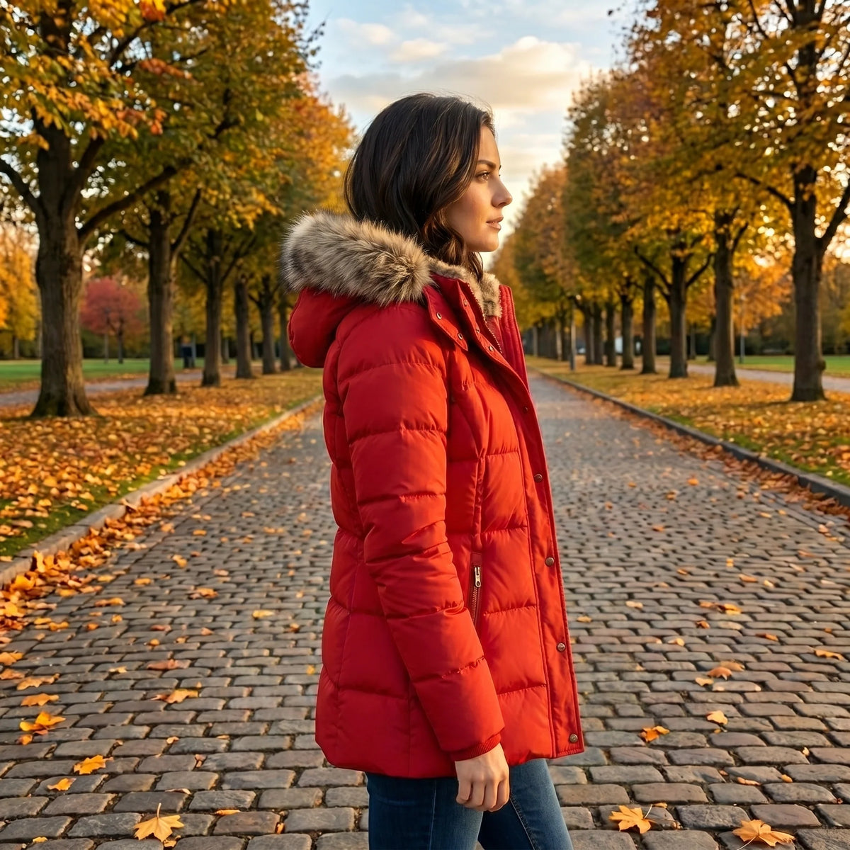 Matilde Fitted Puffer Jacket
