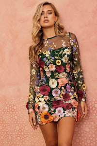 Forest Green Floral