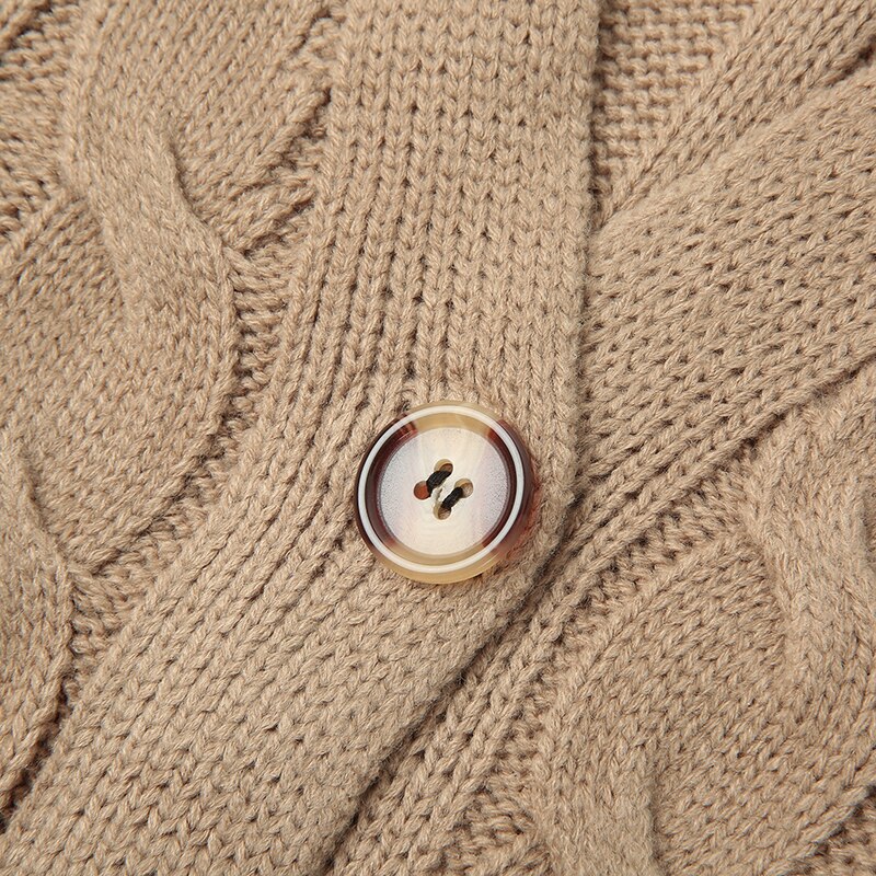 Odeline Cable-Knit Coat