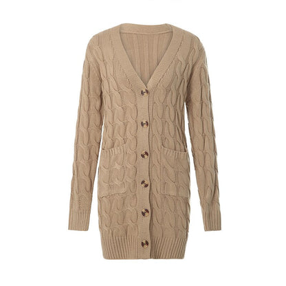 Odeline Cable-Knit Coat