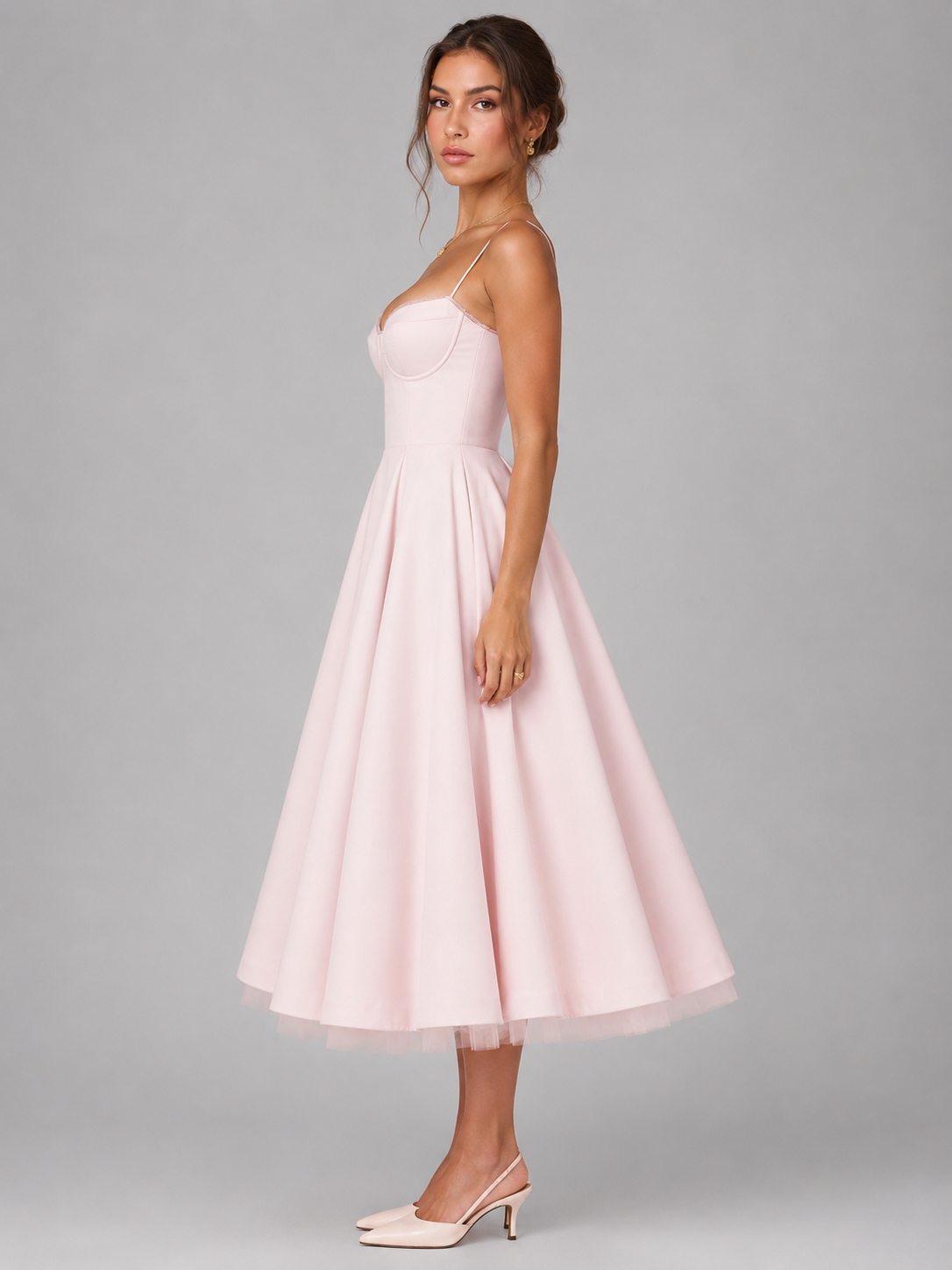 Ondina Corset Midi Dress