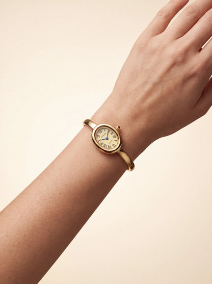 Posy Gold Bangle Watch - Gold