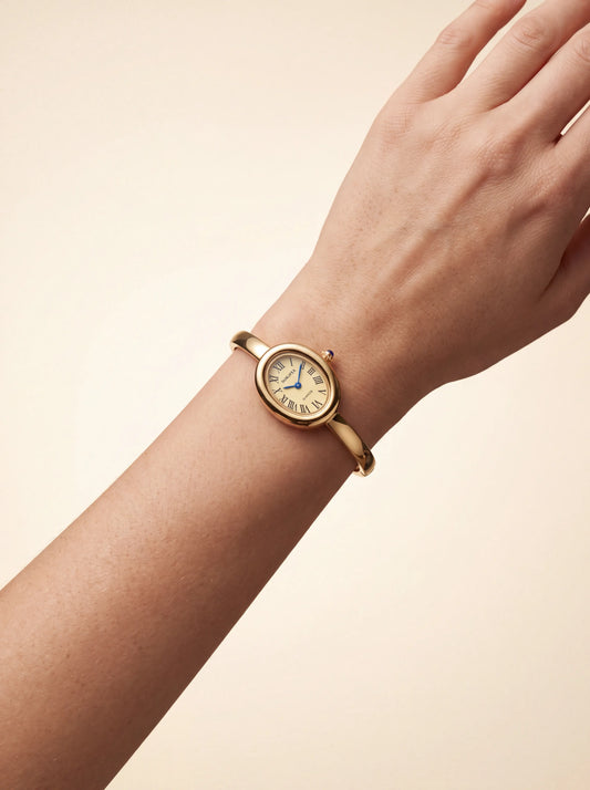 Posy Gold Bangle Watch - Gold
