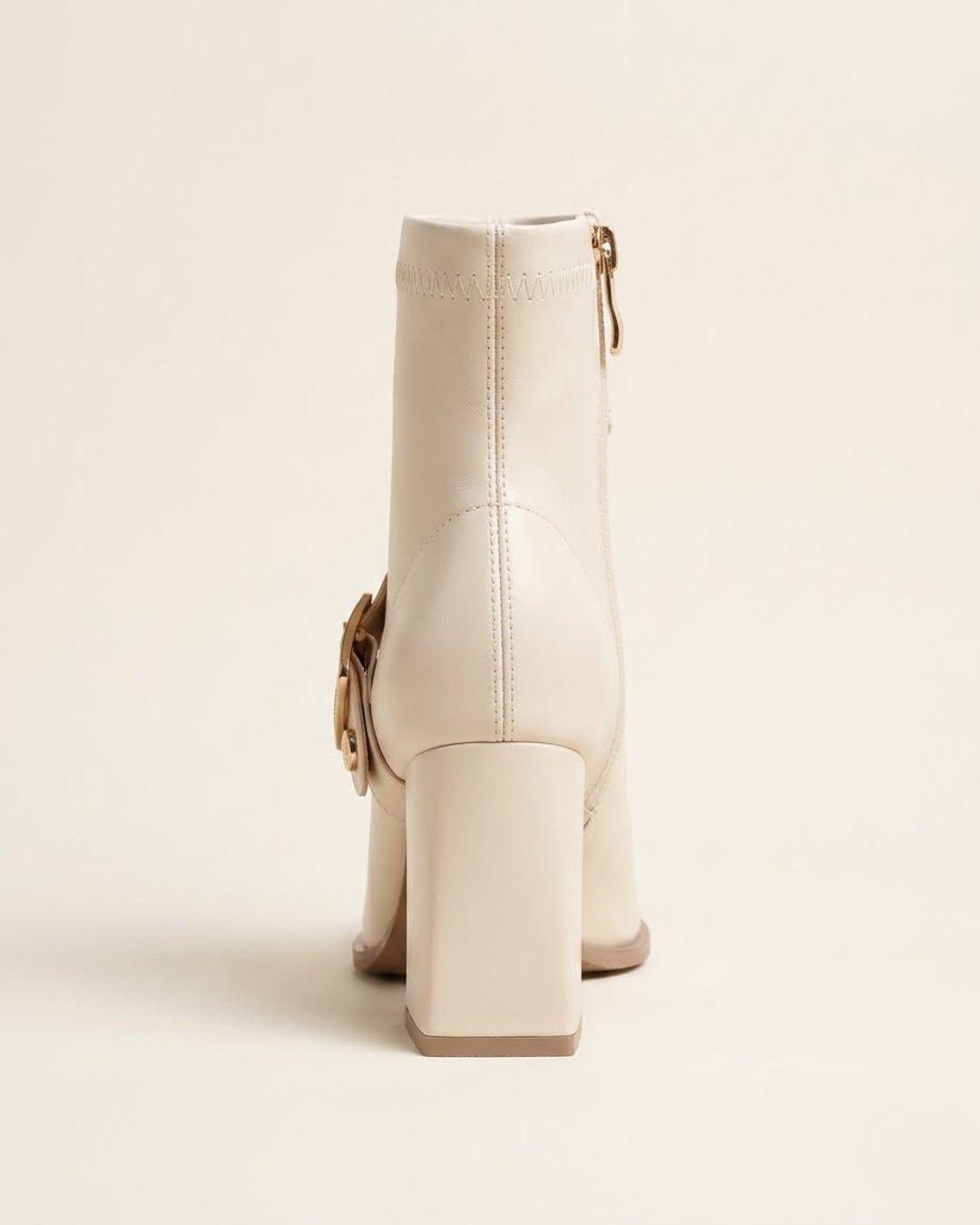 Priscille Buckled Ankle Boots
