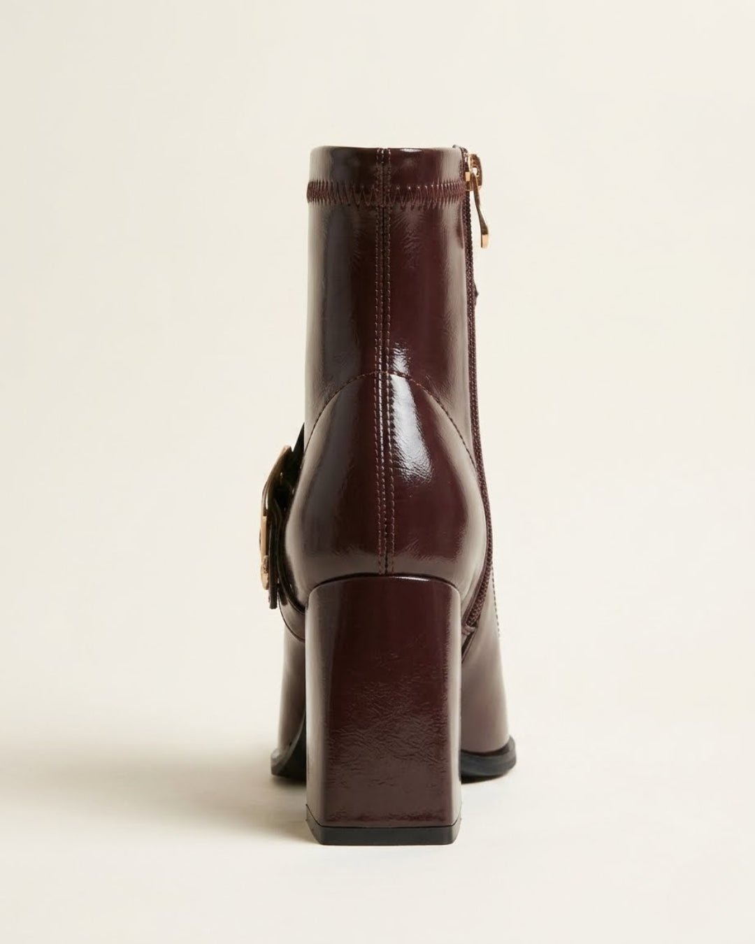 Priscille Buckled Ankle Boots