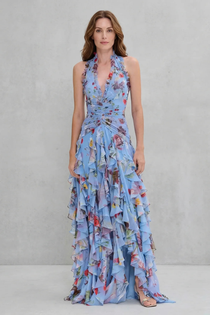 Raine Halter Maxi Dress
