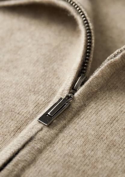 Reid Zip-Up Cardigan