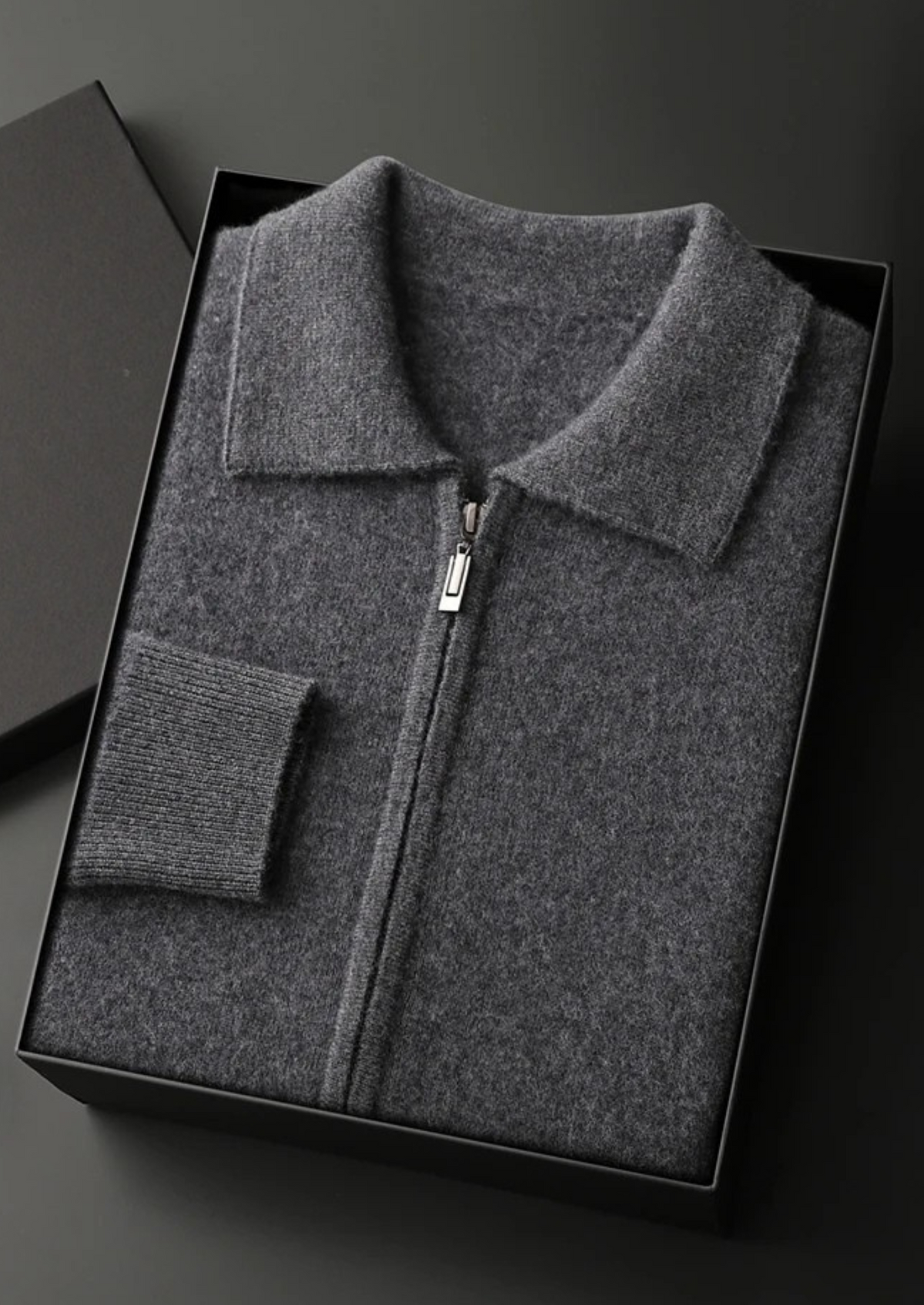 Reid Zip-Up Cardigan
