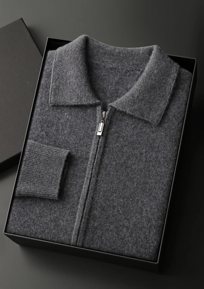 Reid Zip-Up Cardigan