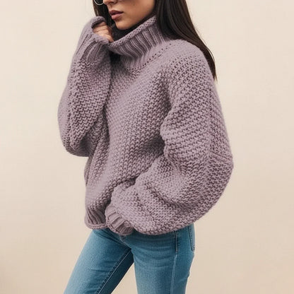 Ria Knit Top - Purple