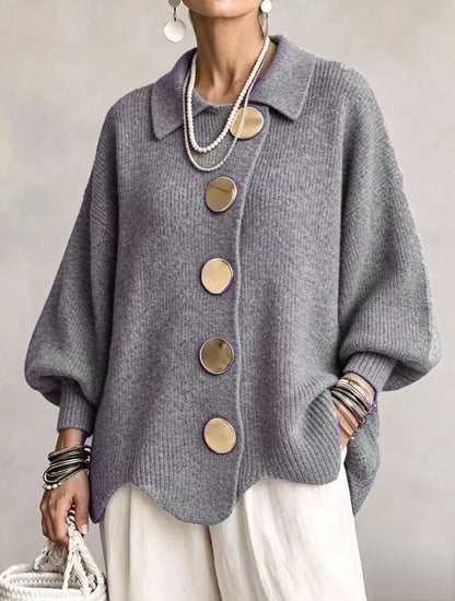 Rocio Knit Jacket - Gray