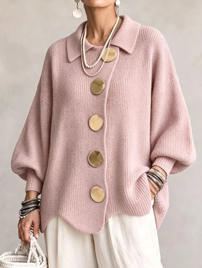 Rocio Knit Jacket - Pink