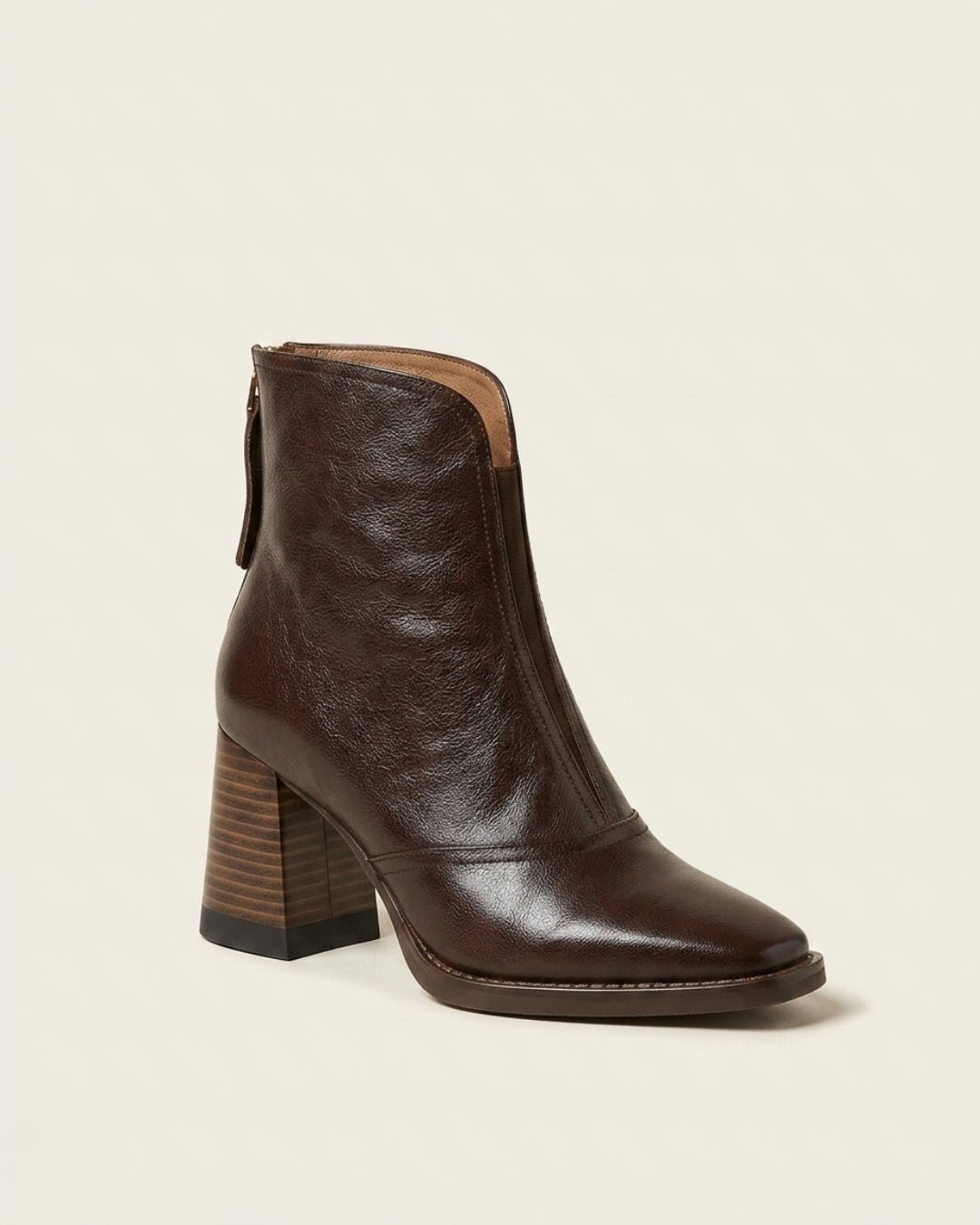 Rosabel Western Ankle Boots - Brown