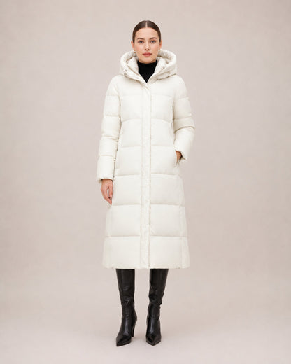 Rosalie Long Hooded Puffer Coat