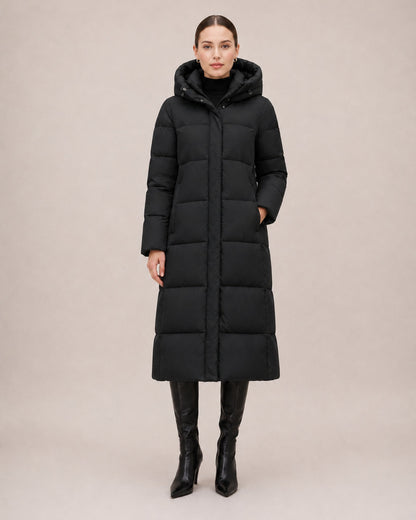 Rosalie Long Hooded Puffer Coat