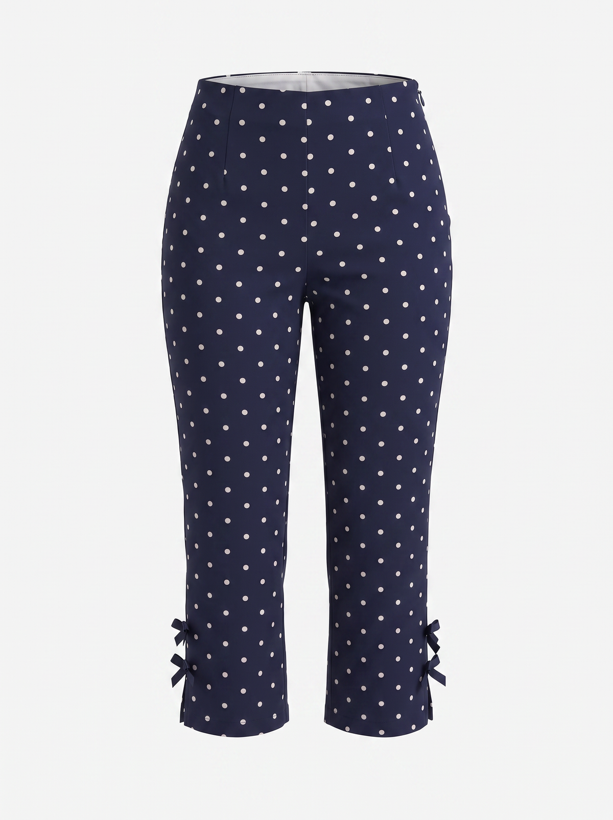 Rosario Bow Detail Capri Pants