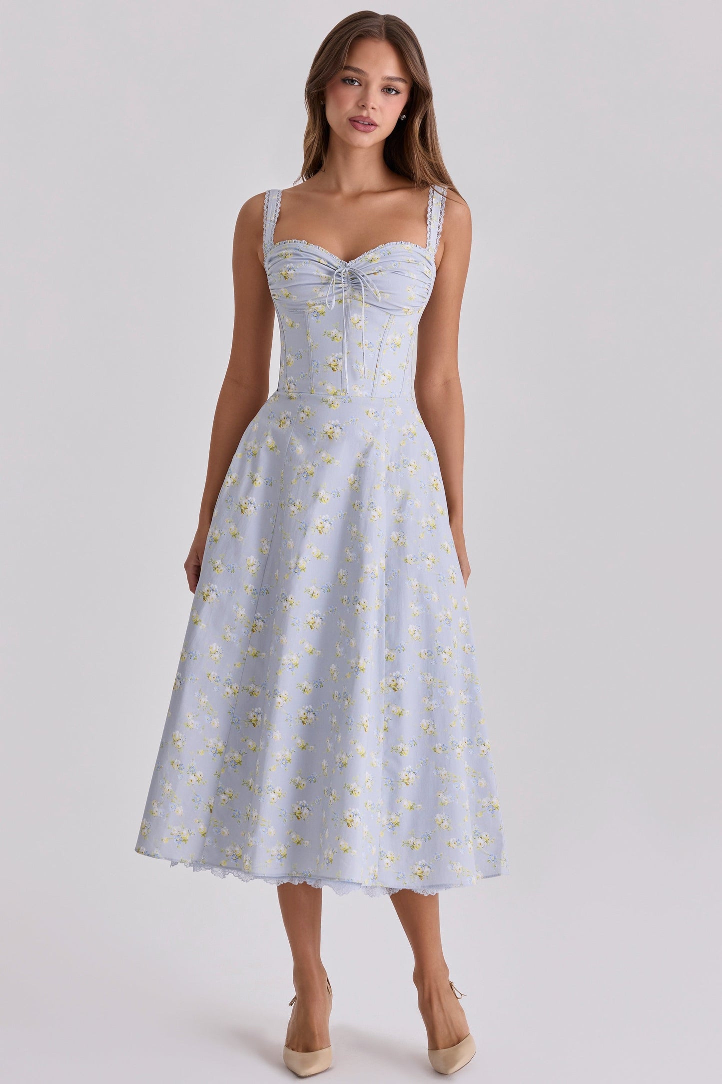 Seraphina Sweetheart Midi Dress