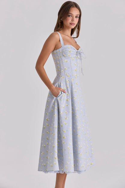 Seraphina Sweetheart Midi Dress