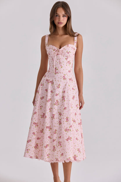 Seraphina Sweetheart Midi Dress