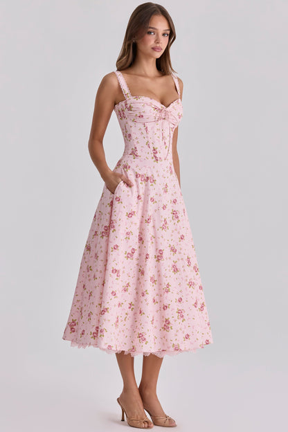 Seraphina Sweetheart Midi Dress