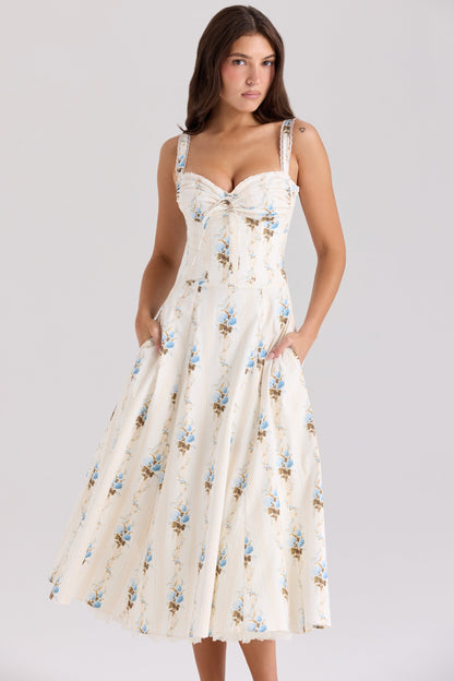 Seraphina Sweetheart Midi Dress